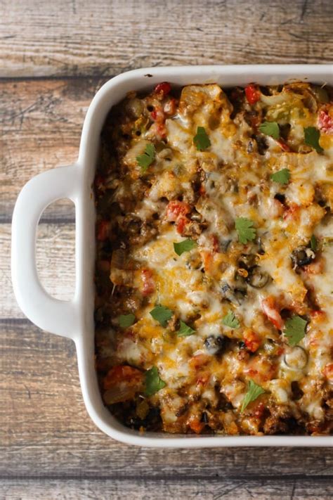 Maybe you would like to learn more about one of these? Beefy Nacho Casserole - The Wanderlust Kitchen