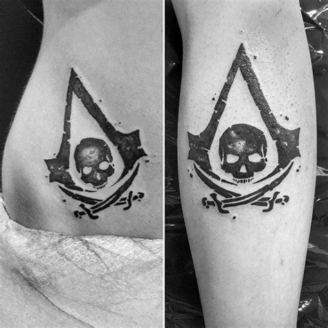 Epic Assassins Creed Tattoo Designs For Men Guide Assassins