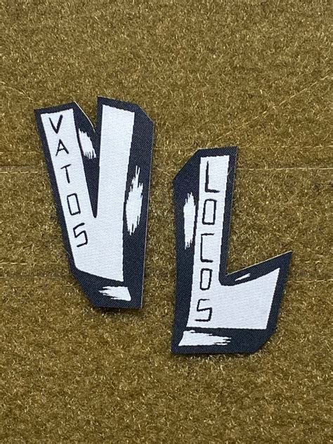 Vatos Locos Graffiti Morale Patch Set Tactical Outfitters