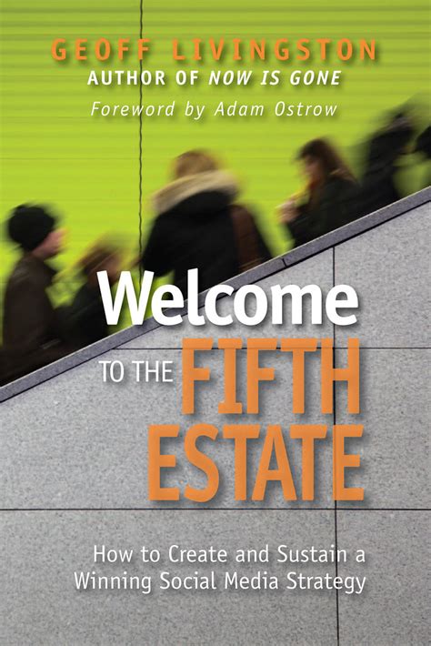 Welcome To The Fifth Estate Cover Geoff Livingston Returns Flickr