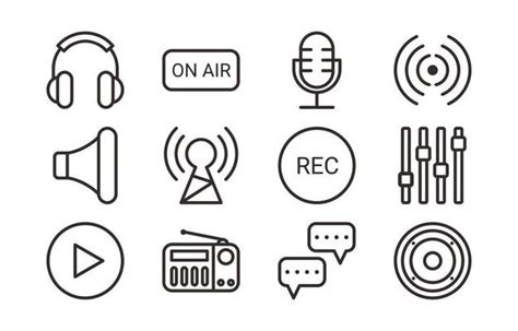 Podcast Vector Art Icons And Graphics For Free Download