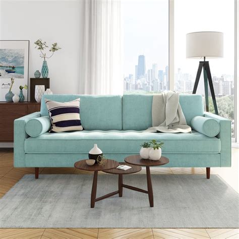 Foundstone Derry Velvet Square Arm Sofa The Best Home Products On Sale For Memorial Day