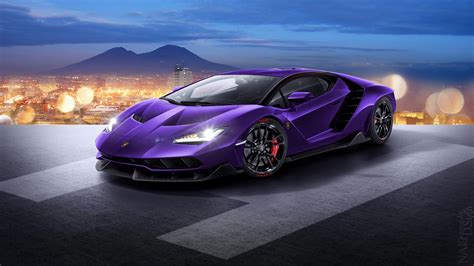 Lamborghini Aventador Purple Hd Wallpapers 1080p