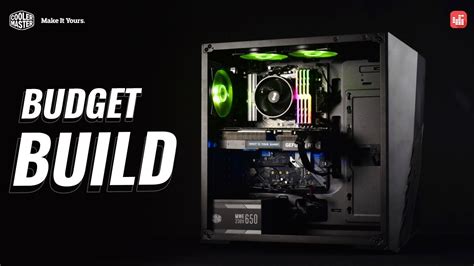 Time Lapse Building A Budget Gaming Pc Gaming Pc Build On A Budget