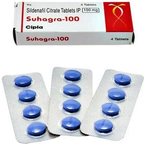 sildenafil citrate tabs ip 100mg erectile dysfunction at rs 200 stripe suhagra 100 in