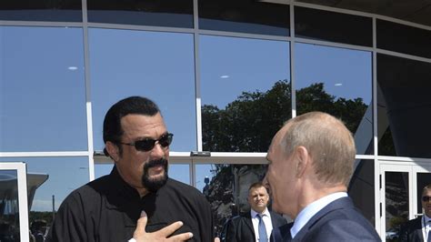 Putin Grants Russian Citizenship To Us Action Star Steven Seagal Ents And Arts News Sky News