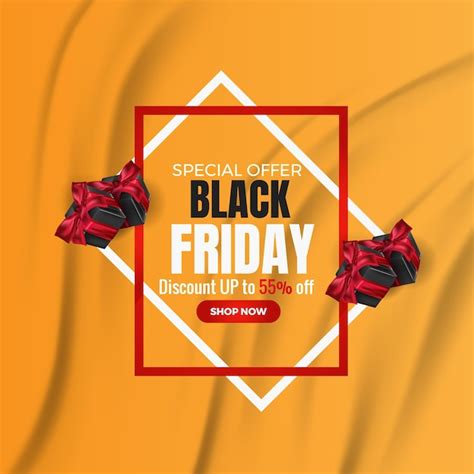 Premium Vector Black Friday Sale Banner Design