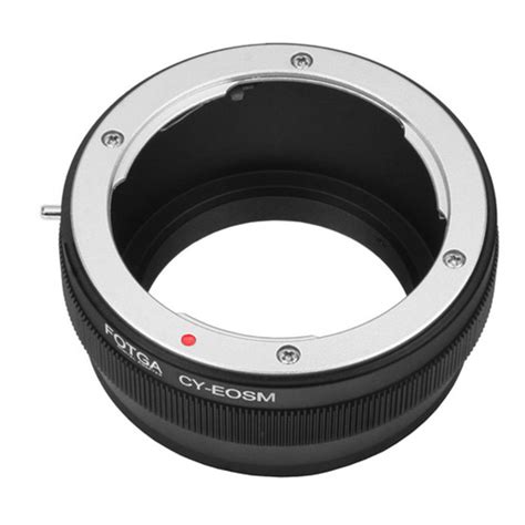 fotga lens adapter ring for contax yashica c y cy lens to canon ef eos m m2 m3 m100 mirrorless