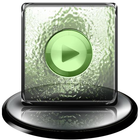 Classic Green Mediaplayer Icons Free Icons In Classic Green Icon