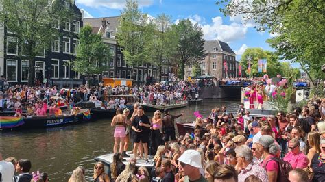 pride amsterdam canal parade live youtube