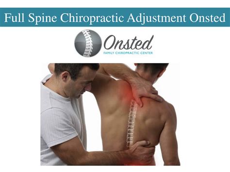 Ppt Full Spine Chiropractic Adjustment Onsted Powerpoint Presentation Id11678402