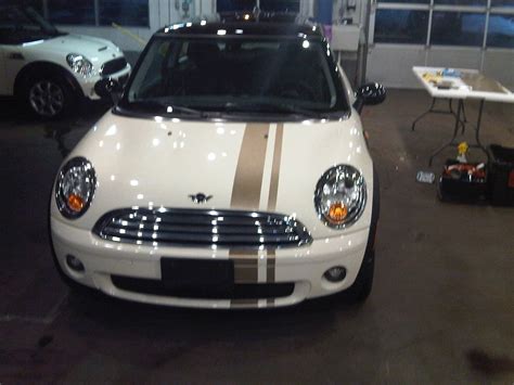 2009 Mini Cooper Racing Stripes Paint Protection Film St