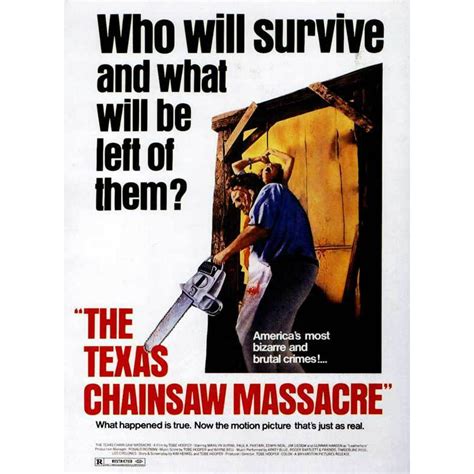 The Texas Chainsaw Massacre 1974 27x40 Movie Poster