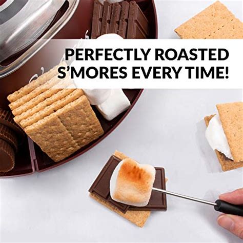 Nostalgia Smm200 Indoor Electric Stainless Steel Smores