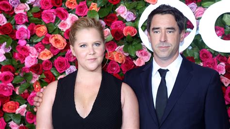 amy schumer husband chris fischer is on the autism spectrum usweekly