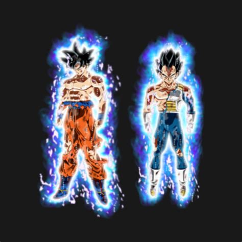 Ultra Instinct Goku And Vegeta Goku T Shirt Teepublic
