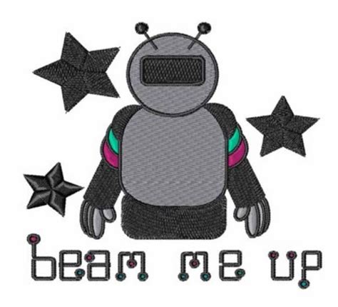 Beam Me Up Machine Embroidery Design Embroidery Library At