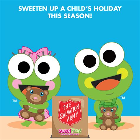 sweetFrog Launches Stuffed Animal Drive to Benefit The Salvation - Clip