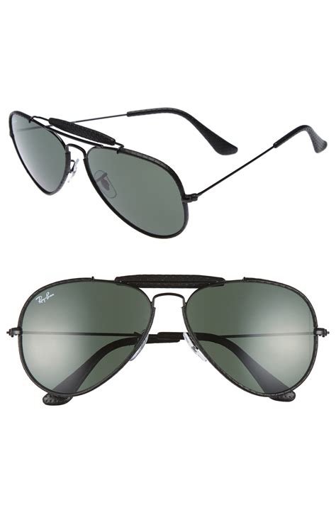 Ray Ban Outdoorsman 58mm Aviator Sunglasses Nordstrom