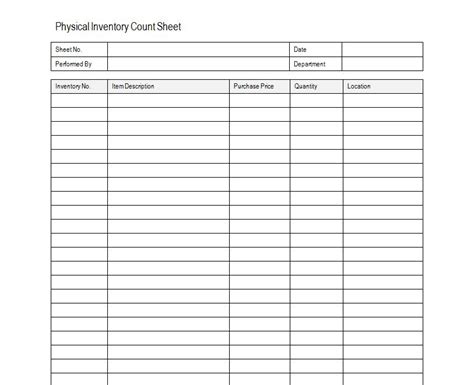 Inventory Sheet Sample Inventory Sheet Sample Excel Template Haven