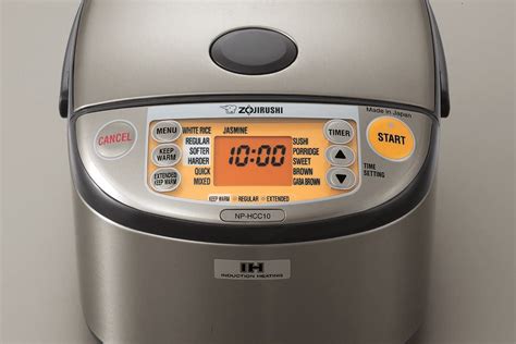 Zojirushi Np Hcc10xh Ih System Rice Cooker And Warmer 1l