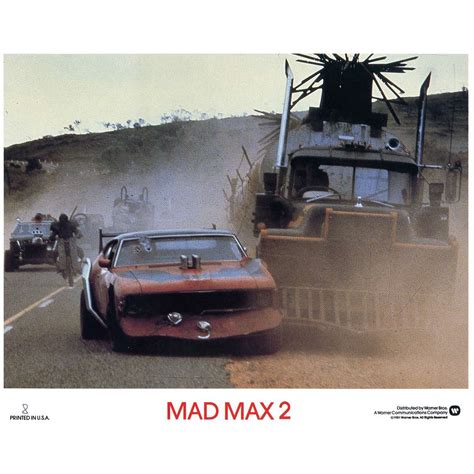 Mad Max 2 The Road Warrior Lobby Card 8x10 In