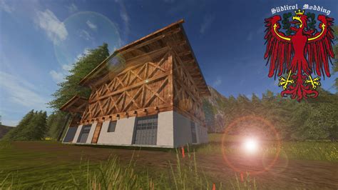 Fs17 Tyrolean Barn Barn With Functions V 10 Fs 17 Objects Mod Download
