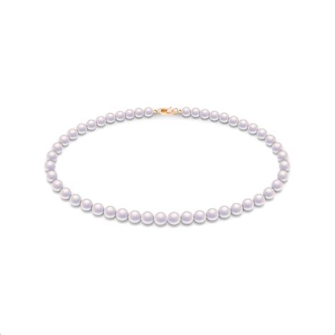 Premium Vector Pearl Necklace