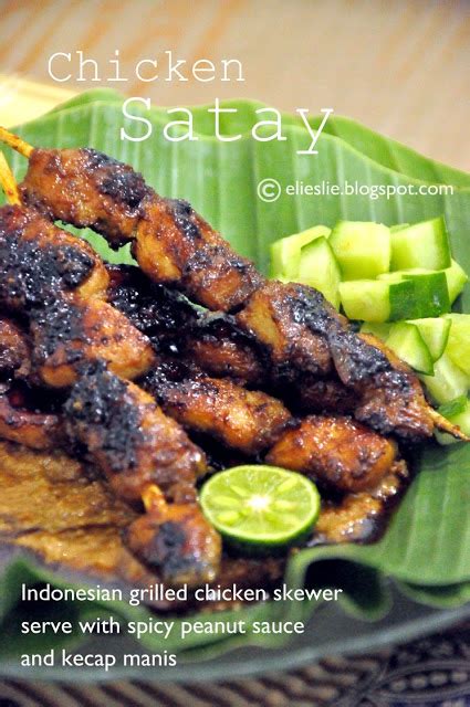 While traveling through indonesia, malaysia, and singapore, my wife, adri, and i made it a point to try every kind of satay—little chunks of marinated meat threaded onto bamboo skewers, grilled over. Give Thanks: Chicken Satay - Indonesian Chicken Satay with Spicy Peanut Sauce