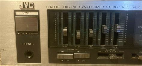 Jvc R K200 Digital Synthesizer Stereo Receiver Tested And Working