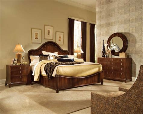 Bedroom sets take the hard part out of coordinating your bedroom furniture with one of coleman furniture's bedroom sets. American Drew Bob Mackie Home-Signature Panel Bedroom ...