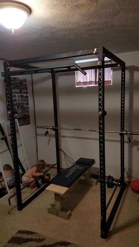 Designed And Fabricated My Own Power Rack Homegym