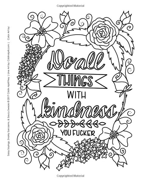 The free coloring pages for adults are tried & true are a little different from the other coloring sheets on this list. Amazon.com: Sassy Sayings, Snarky Sarcasms, & Saucy Swears ...