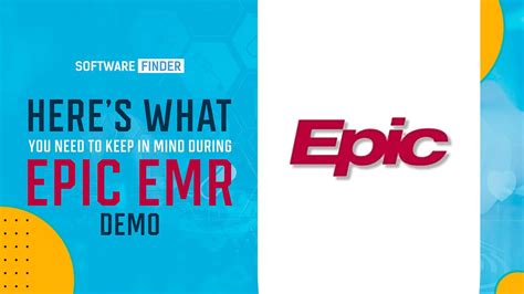 Heres What You Need To Keep In Mind During Epic Emr Demo By Mark