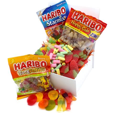 Happy Haribo Sweet T Box Handy Candy Sweets From The