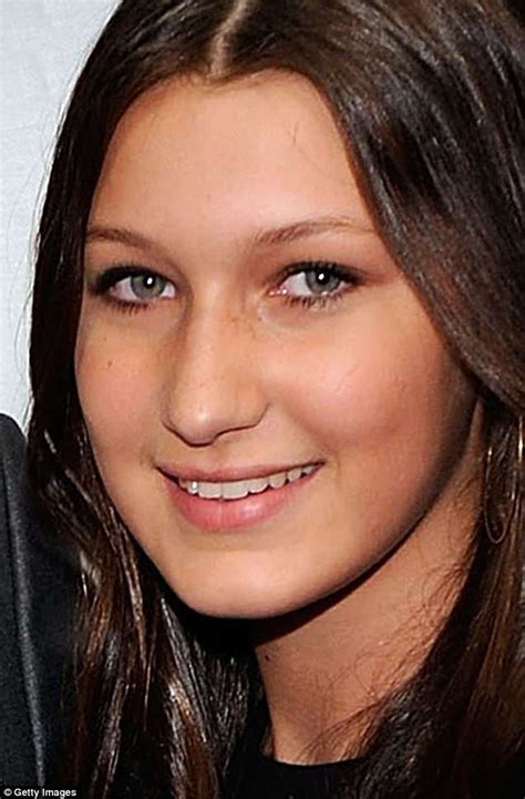 Bella Hadid Insists Shes Never Had Surgery Or Lip Fillers Daily Mail