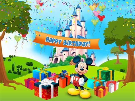 Hình nền Sinh nhật Disney Top Những Hình Ảnh Đẹp
