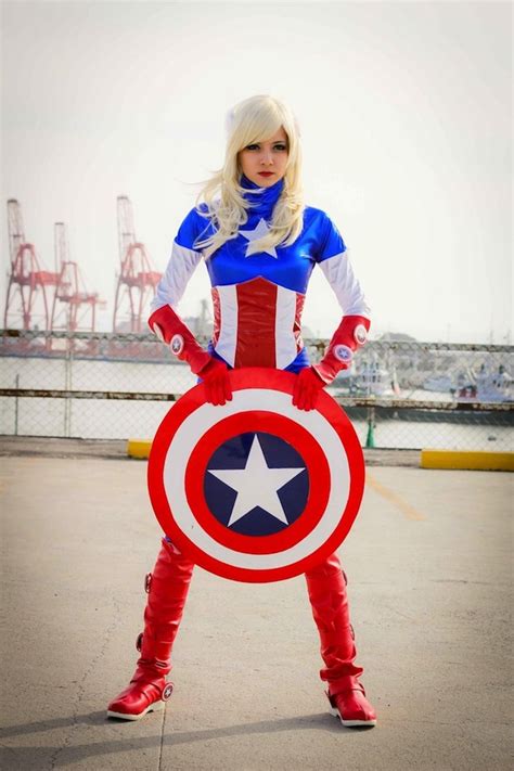 cosplay collection captain america women project nerd