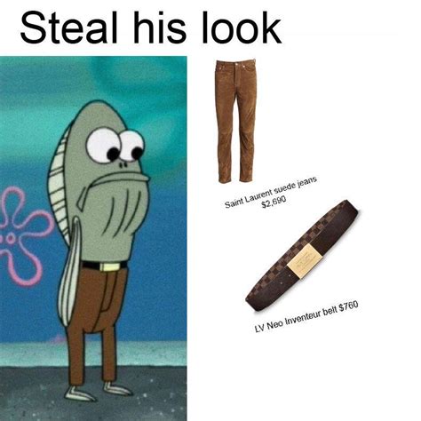 Steal His Look Fred The Fish Steal His Look