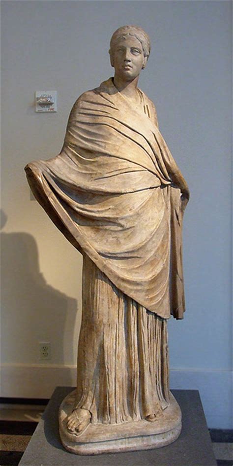 Ipernity Marble Statue Of A Girl In The Metropolitan Museum Of Art