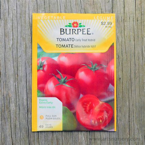 Early Treat Hybrid Tomato Seeds Burpee Arts Nursery Ltd