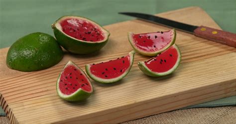 Diy Mini Jell O Watermelon Slices