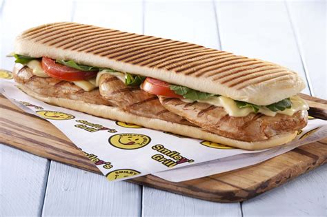 Grilled Chicken Panini Smileys Grill
