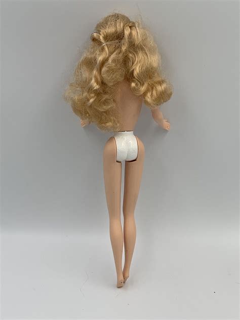 Mattel Barbie Doll Tnt Golden Blonde Hair Green Eyes Mackie Face