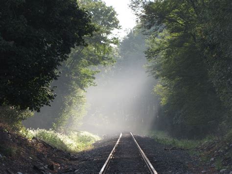 Railroad Tracks Of Steam Train Ride In Summer Smithsonian Photo