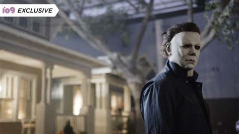 Halloween Kills Behind The Scenes Clip Michael Myers Mask