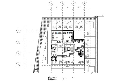 Corporate Office Floor Plan Specified In This Autocad File Download