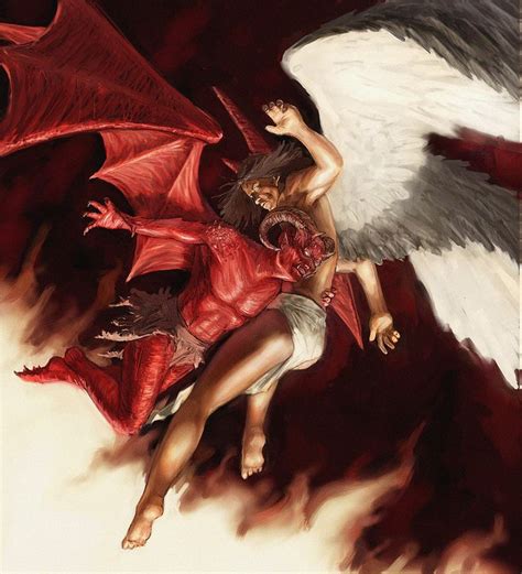 Angelic War Demon Art Angels And Demons Angel Warrior