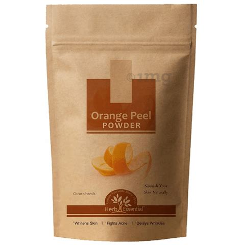 Herb Essential Orange Peel Powder Buy Packet Of 50 Gm Powder At Best