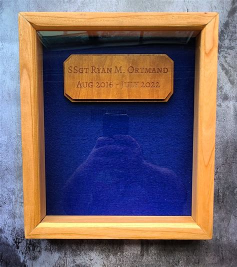 Custom Shadow Box – North Country Woodworking